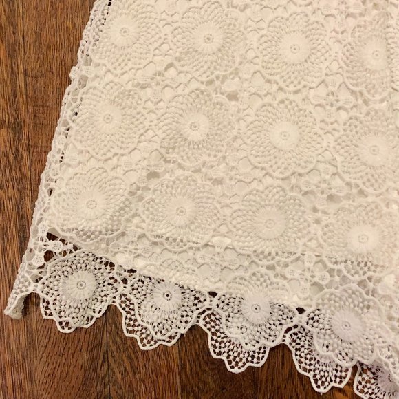 Bec Bridge White Daisy Eyelet Lace Playsuit Romper - Picture 7 of 13